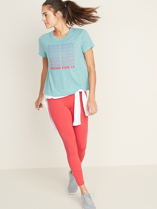Image number 3 showing, Graphic Performance Swing Tee for Women