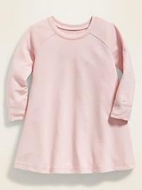 View large product image 3 of 4. French Terry Sweatshirt Dress for Toddler Girls
