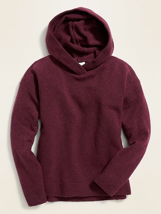 View large product image 1 of 1. Oversized Pullover Sweater Hoodie for Girls