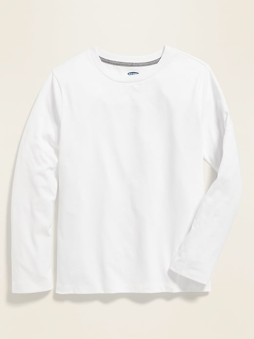 View large product image 1 of 1. Softest Crew-Neck Long-Sleeve Tee For Boys