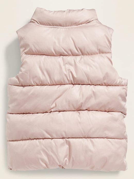 View large product image 2 of 4. Frost-Free Quilted Puffer Vest for Toddler Girls