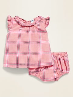 Ruffled Top & Bloomers Set for Baby