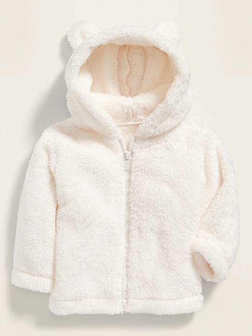 View large product image 1 of 1. Hooded Micro Fleece Jacket for Baby