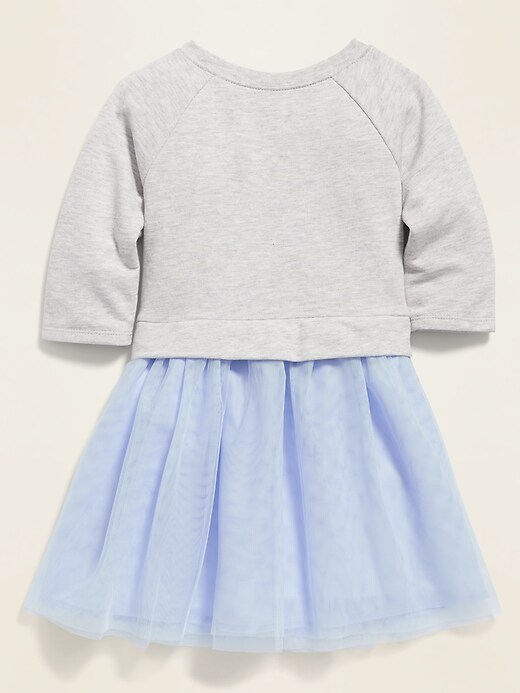 View large product image 2 of 4. Graphic 2-in-1 Sweatshirt Tutu Dress for Toddler Girls