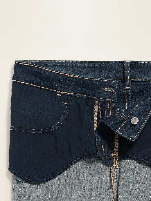 Image number 4 showing, High-Waisted Secret-Slim Pockets Plus-Size Distressed Rockstar Ankle Jeans