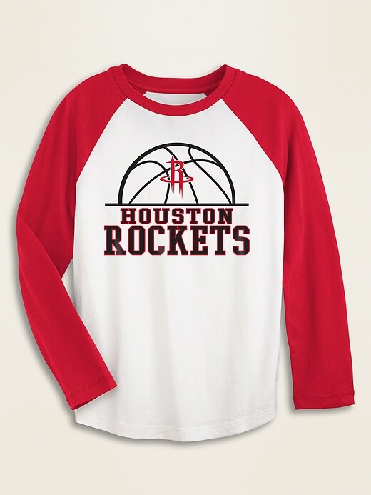 View large product image 1 of 1. NBA&#174 Team-Graphic Raglan Tee for Boys