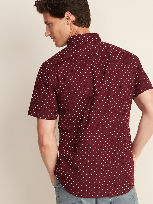 Image number 2 showing, Slim-Fit Built-In Flex Oxford Shirt