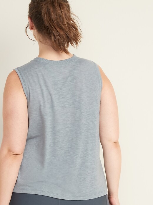 Image number 2 showing, Plus-Size Jersey Performance Swing Tank