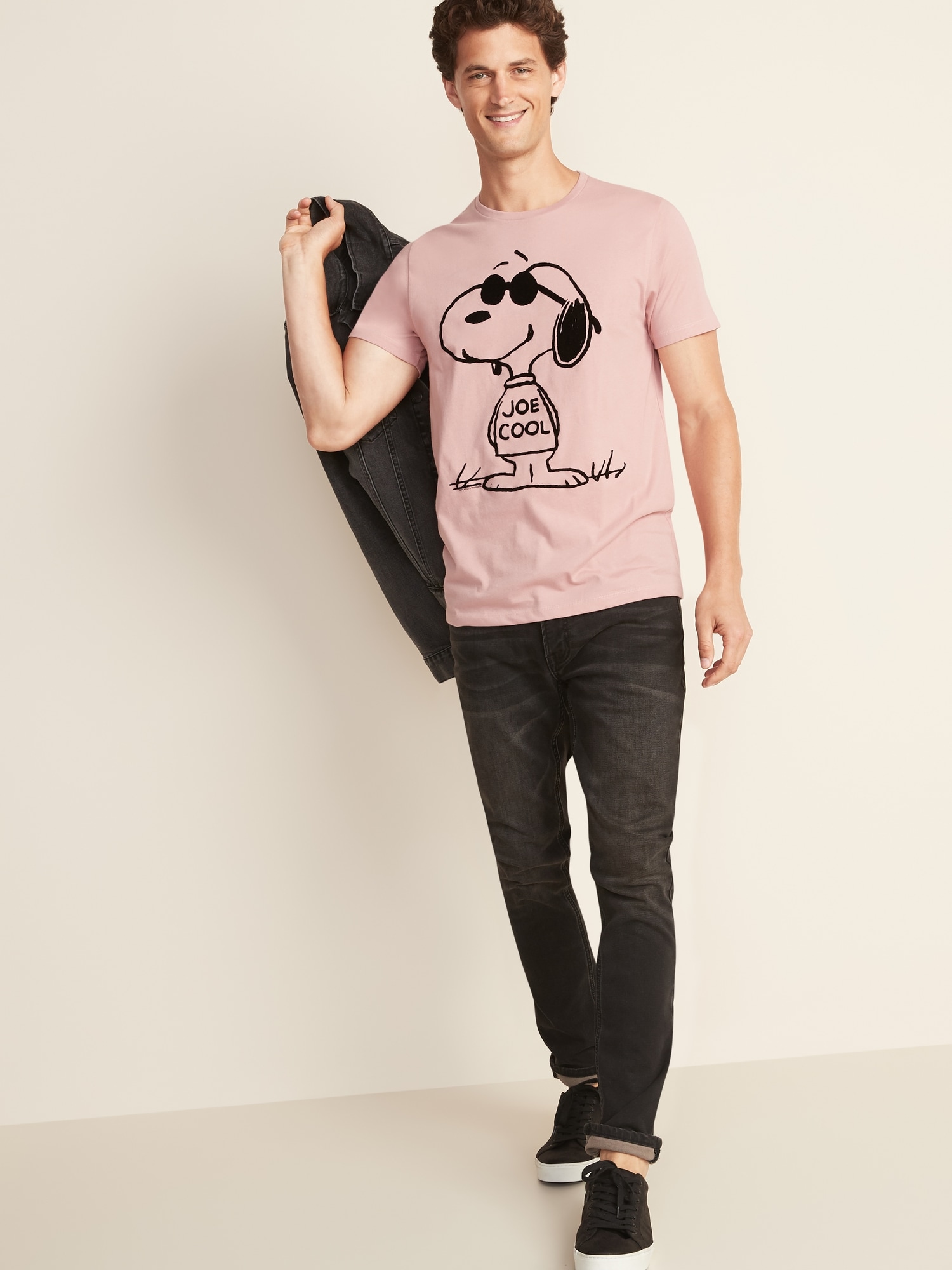Peanuts® Joe Cool Snoopy Tee for Men | Old Navy | T-Shirts