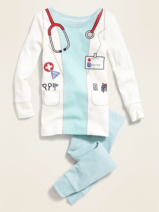 View large product image 1 of 1. Doctor-Graphic Pajama Set for Toddler & Baby