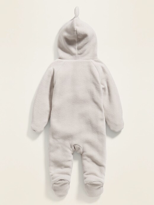 View large product image 2 of 3. Micro Performance Fleece Critter One-Piece for Baby