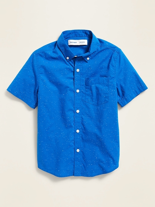 View large product image 1 of 1. Built-In Flex Pocket Shirt For Boys