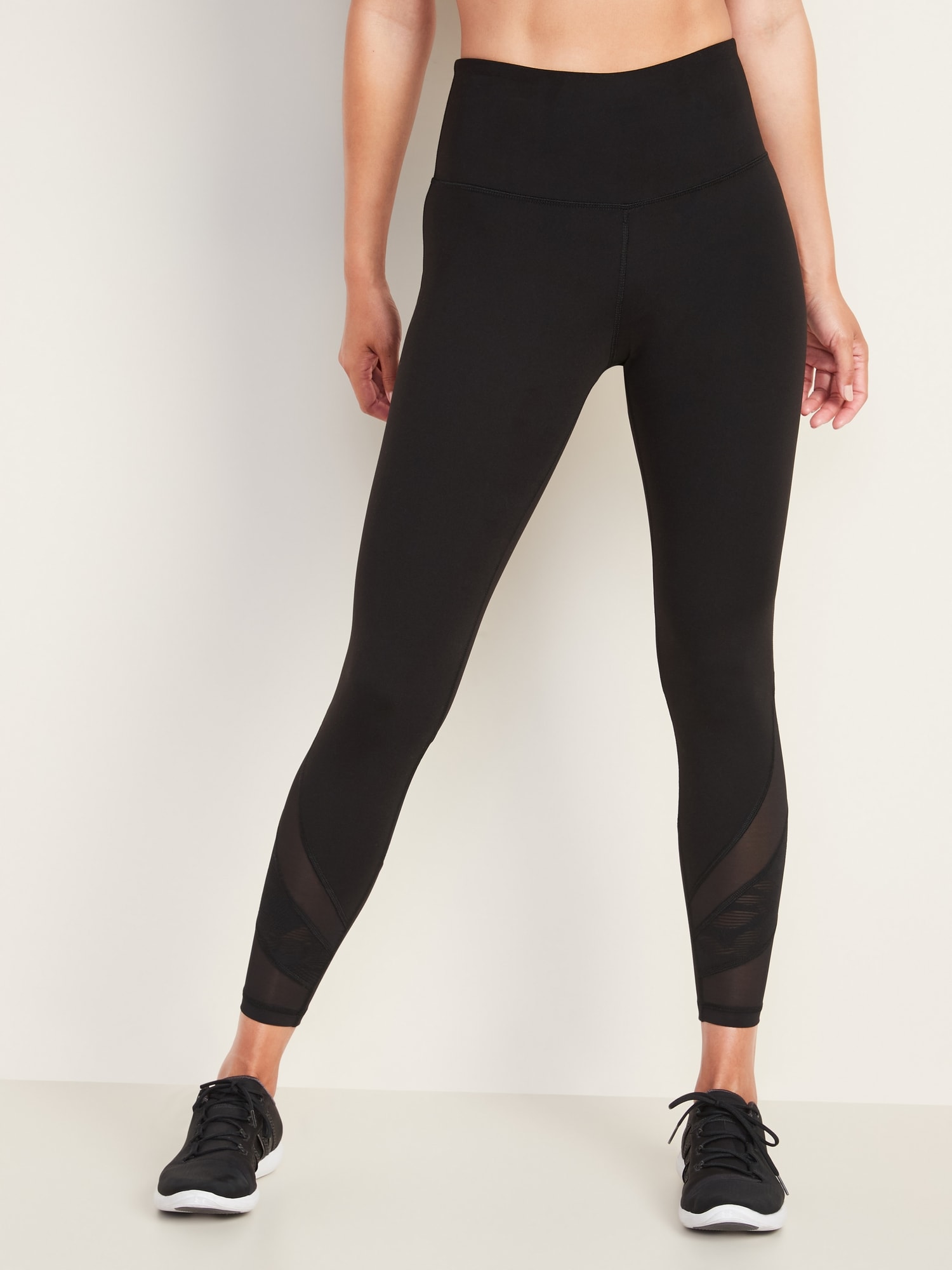 High-Waisted Elevate 7/8-Length Compression Leggings for Women