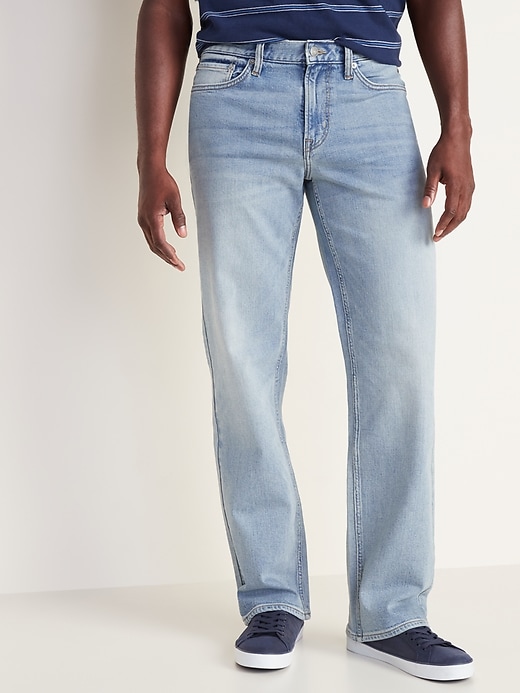 Loose Built-In Flex Jeans For Men | Old Navy