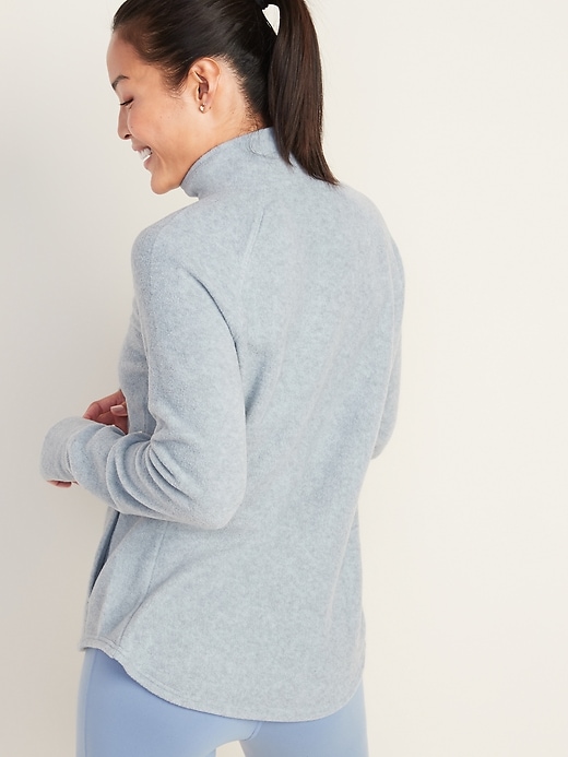 Image number 2 showing, Micro Performance Fleece Zip Jacket for Women