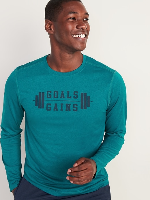 Image number 1 showing, Graphic Go-Dry Cool Eco Performance Tee