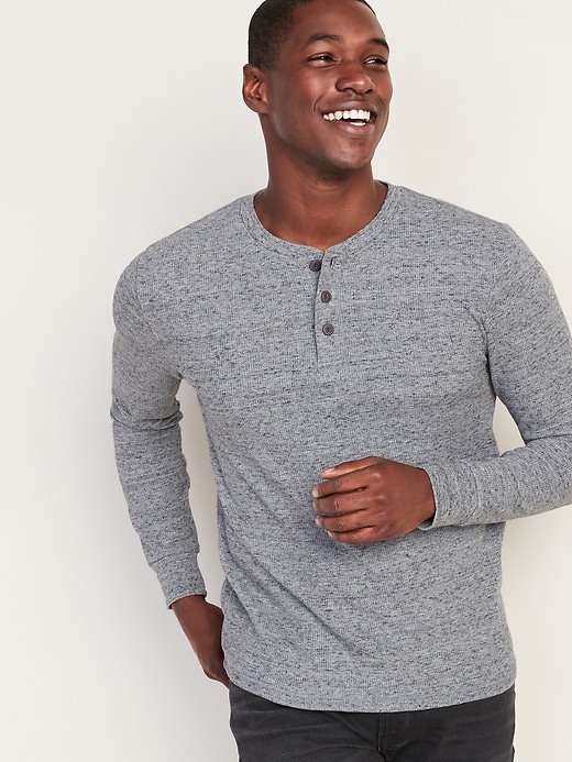 Image number 1 showing, Thermal-Knit Henley