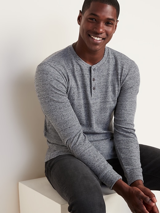 Image number 4 showing, Thermal-Knit Henley