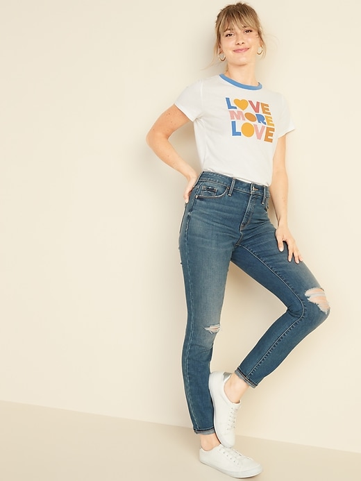 Image number 3 showing, EveryWear Graphic Tee for Women