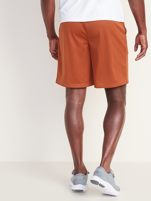 View large product image 2 of 2. Go-Dry Mesh Shorts for Men - 10 inch inseam