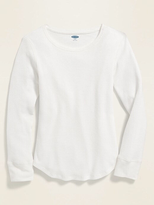 View large product image 1 of 3. Thermal-Knit Long-Sleeve for Girls