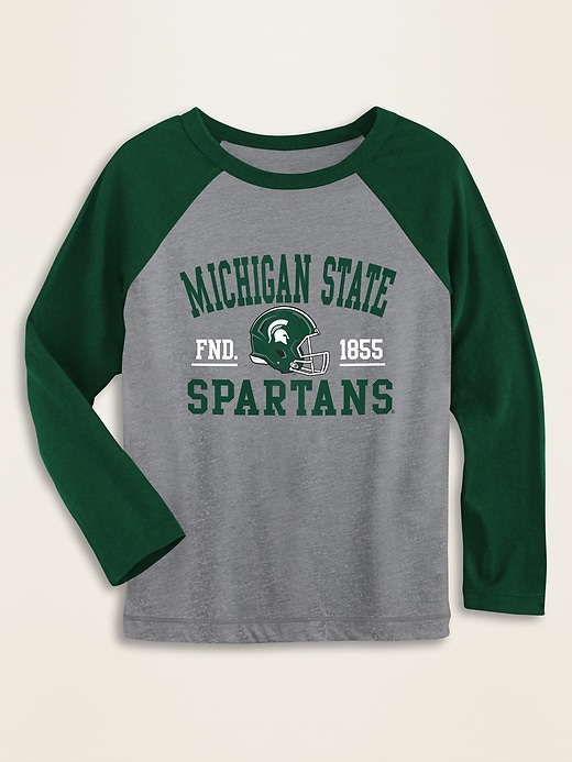 College-Team Graphic Raglan-Sleeve Tee for Toddler Boys | Old Navy