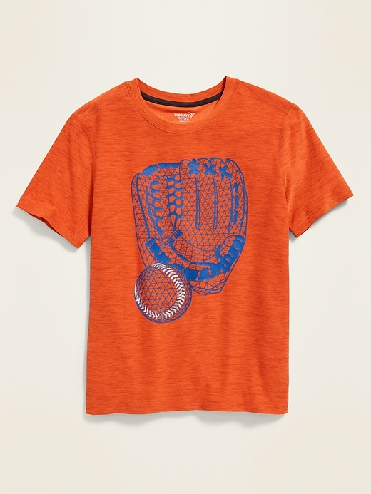 View large product image 1 of 1. Graphic Breathe ON Go-Dry Tee for Boys