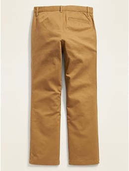 Sz 12 Plus Old Navy Girls Adj Waist School Uniform Pants Khaki tan Boot Cut  NEW | eBay
