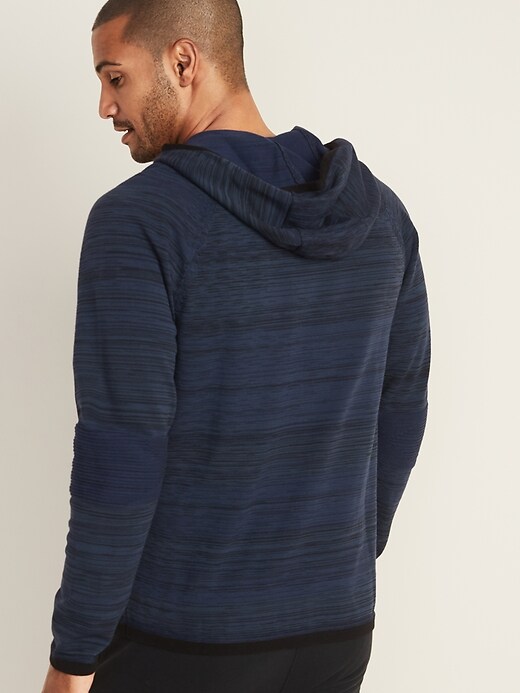 Image number 2 showing, Sweater-Knit Zip Performance Hoodie