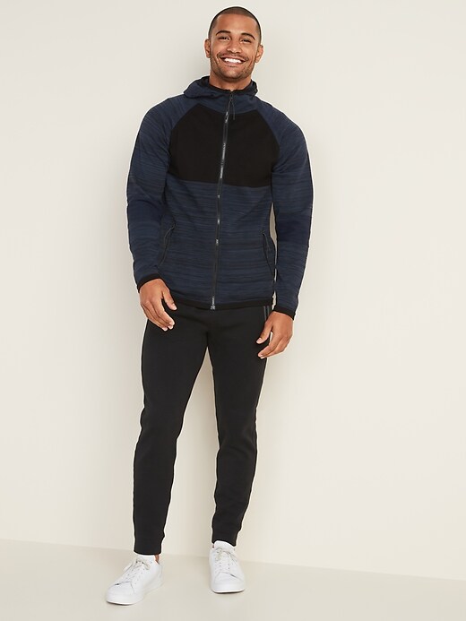 Image number 3 showing, Sweater-Knit Zip Performance Hoodie