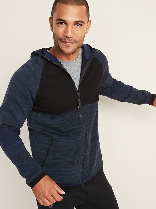 Image number 4 showing, Sweater-Knit Zip Performance Hoodie
