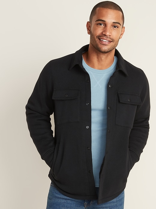 Old navy outlet fleece jacket men's