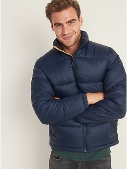 Frost Free Quilted Puffer Zip Jacket Old Navy