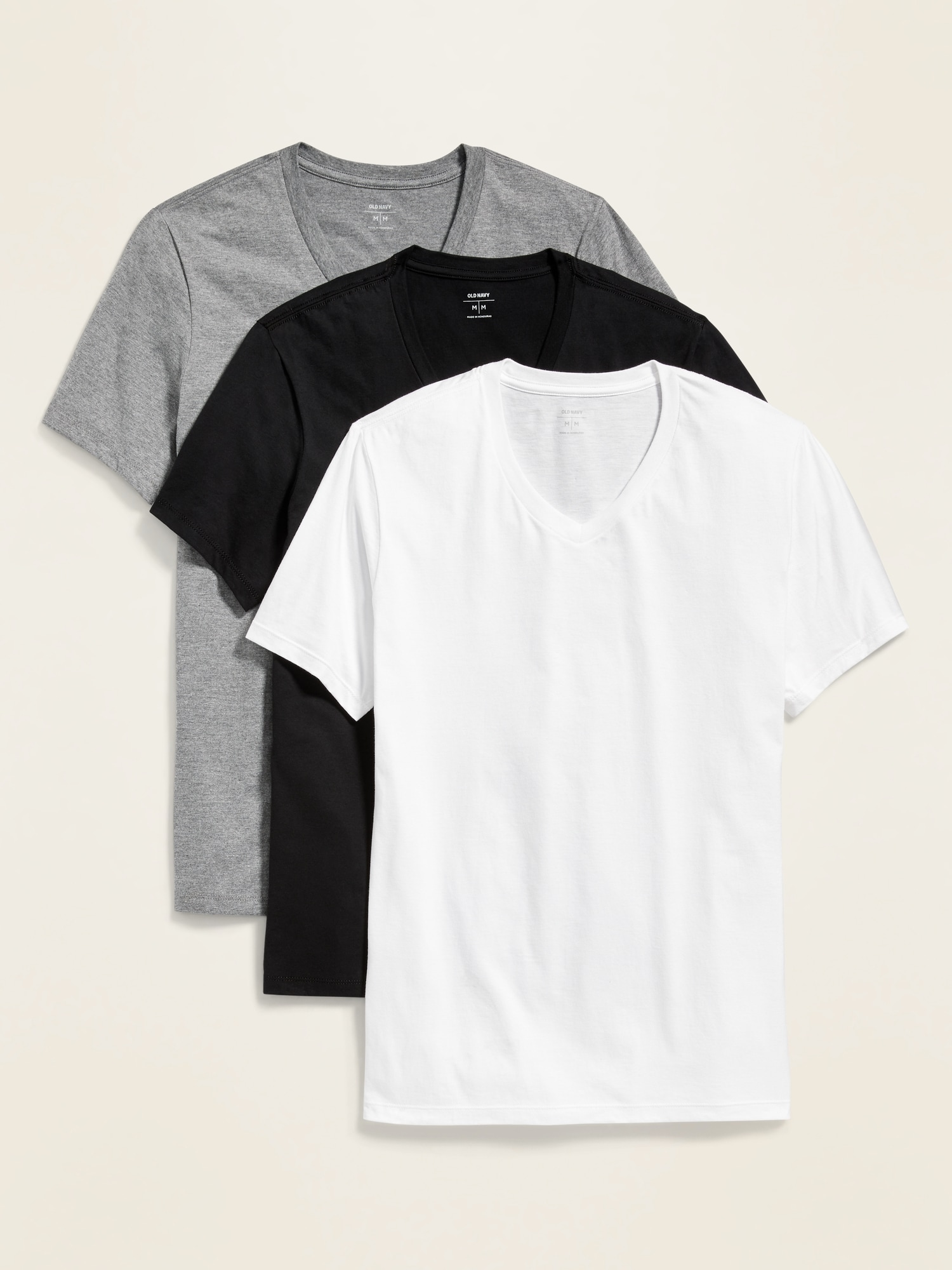 Go-Dry V-Neck T-Shirt 3-Pack for Men | Old Navy