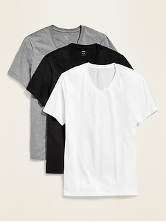 old navy white v neck t shirts