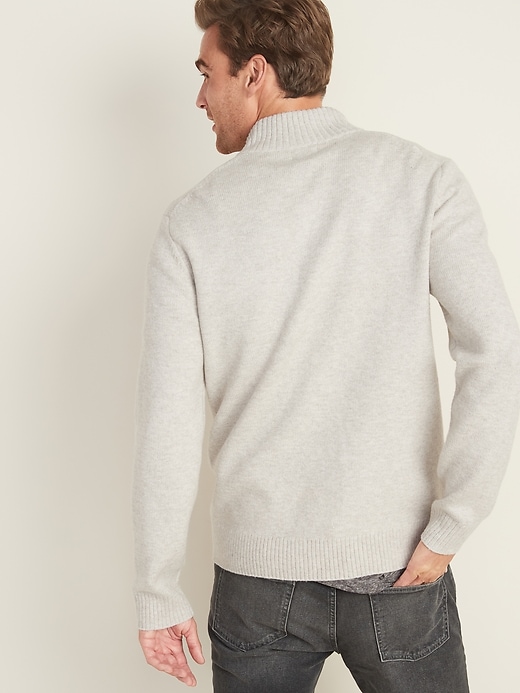 Image number 2 showing, Button-Down Mock-Neck Sweater