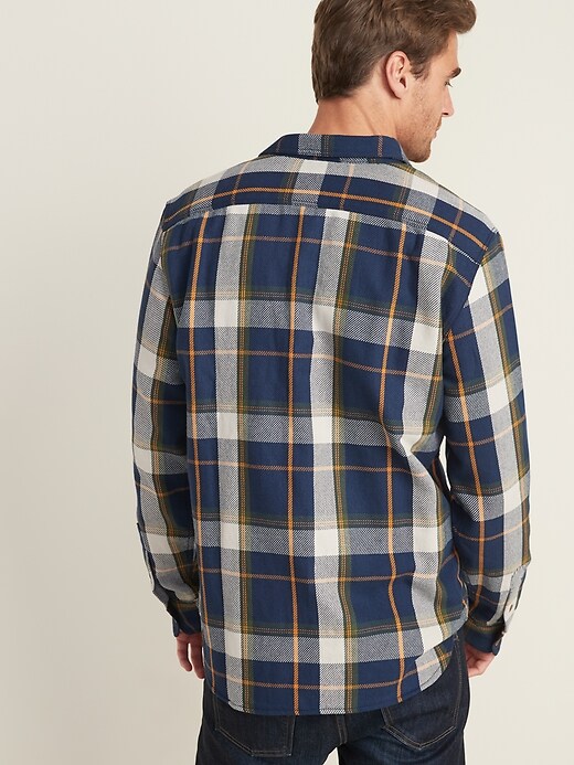 Image number 2 showing, Regular-Fit Plaid Pocket Shirt