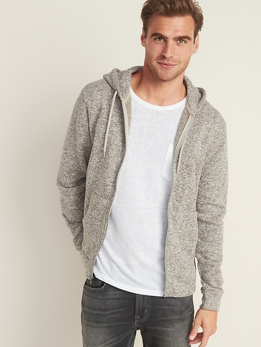 Image number 1 showing, Sweater-Fleece Zip Hoodie
