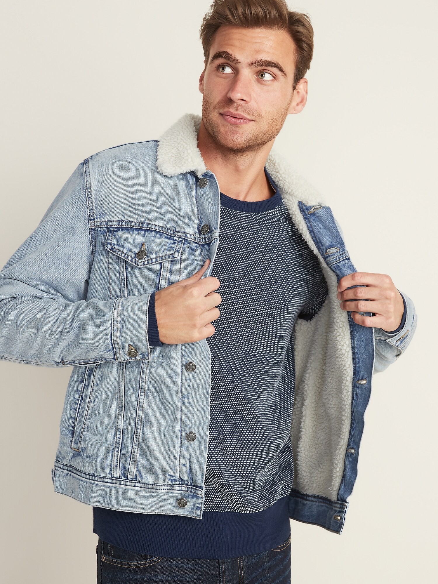 Old navy hotsell jean jacket men