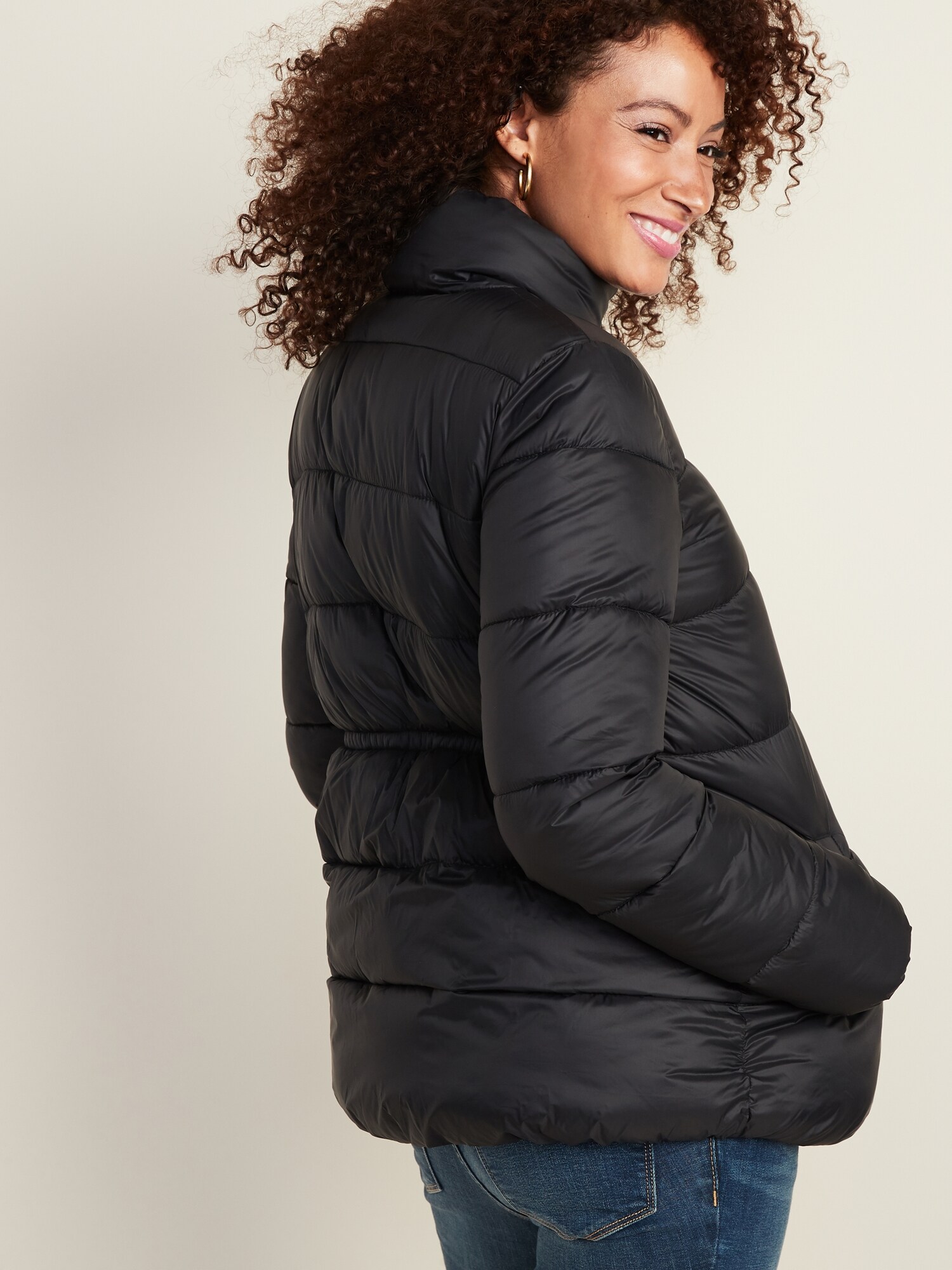 Old navy 2024 maternity puffer coat