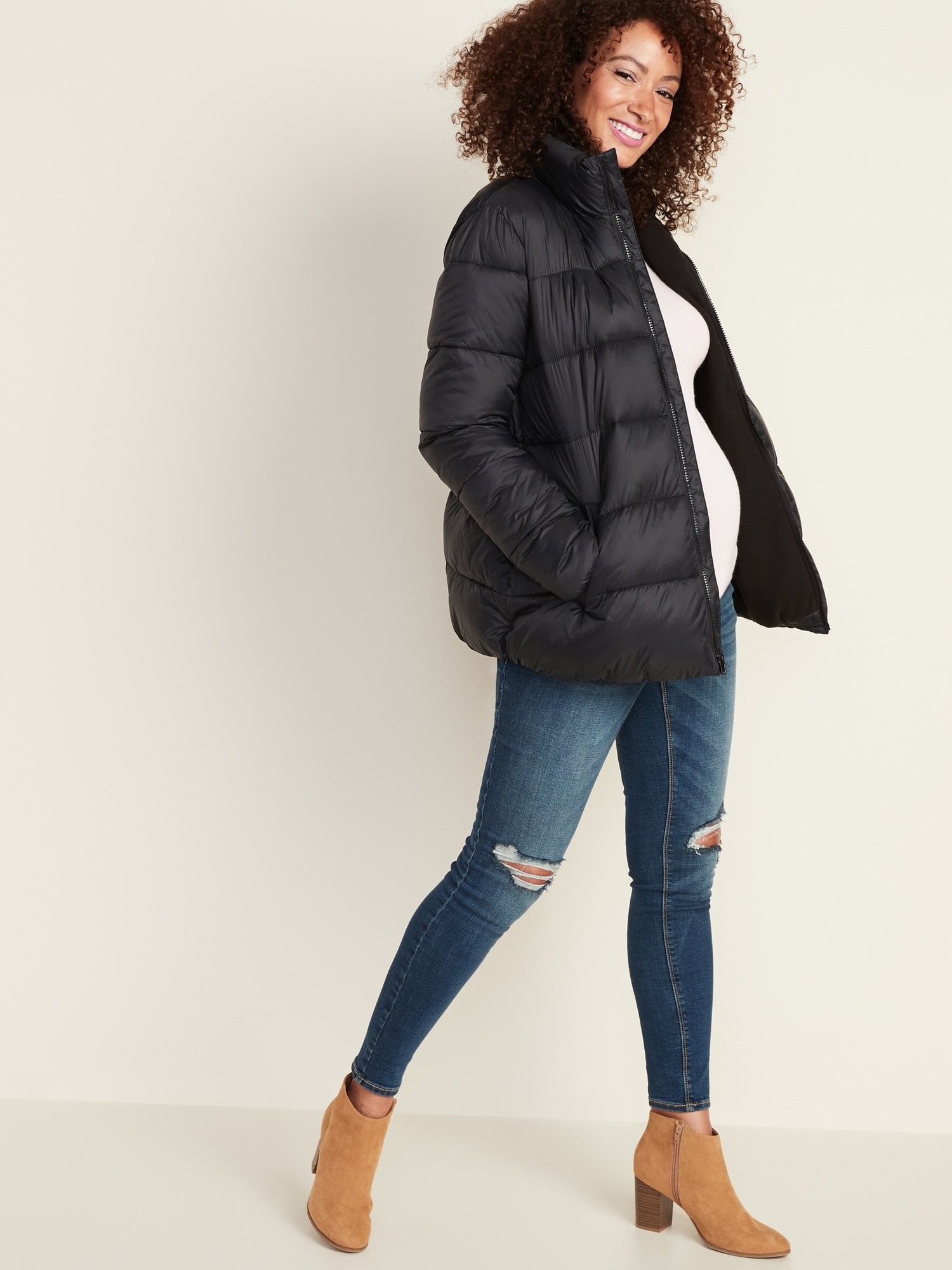 Old navy maternity clearance coat