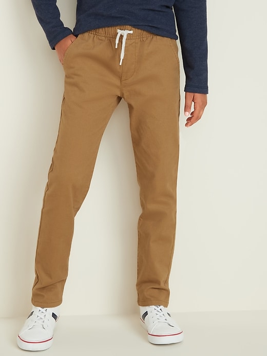 View large product image 1 of 1. Relaxed Slim Built-In Flex Pull-On Pants For Boys
