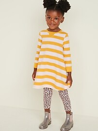View large product image 4 of 4. French-Terry Dress for Toddler Girls