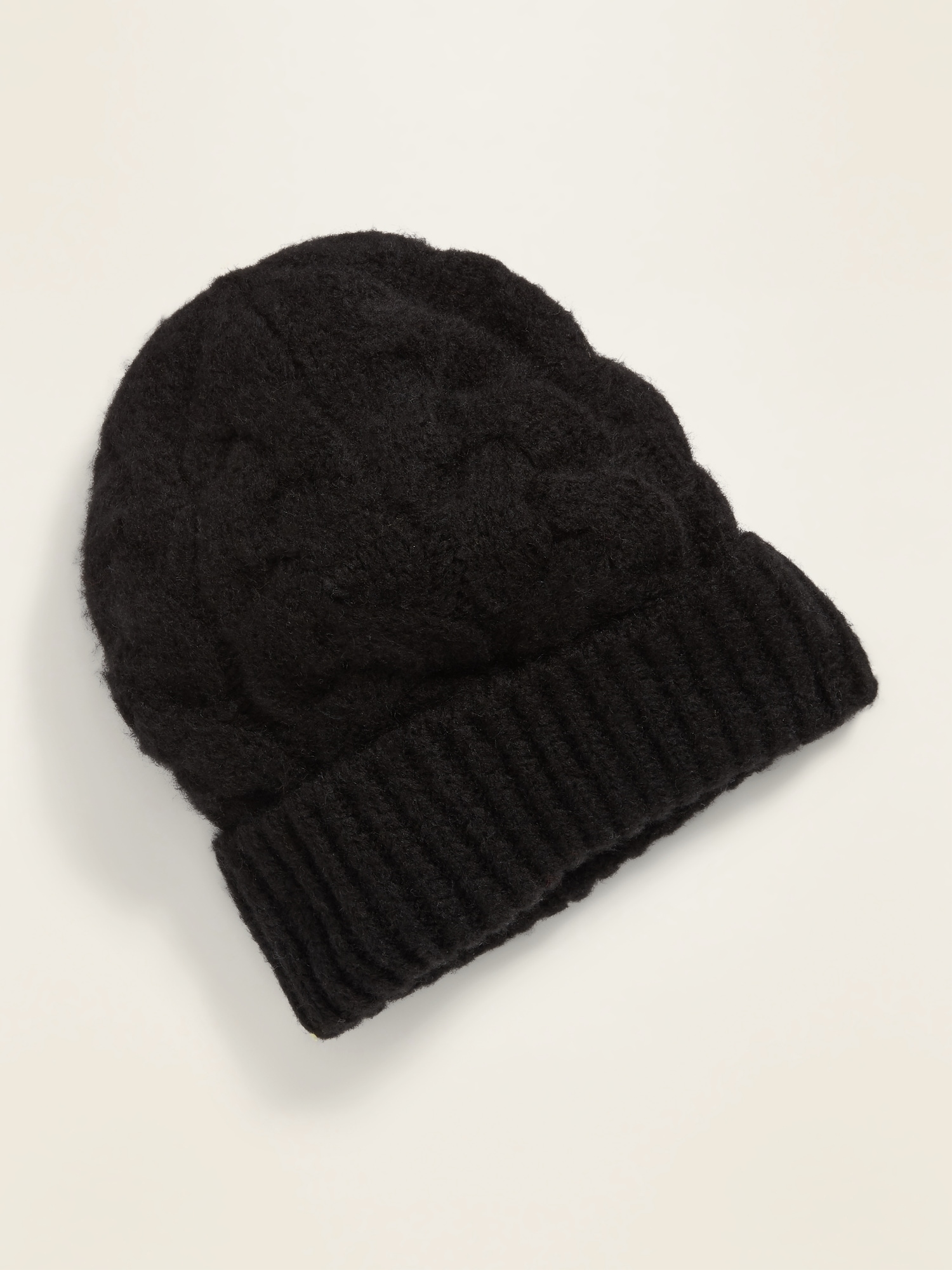 Soft Brushed Cable Knit Beanie For Women Old Navy