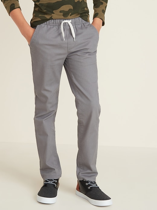 View large product image 1 of 2. Relaxed Slim Built-In Flex Pull-On Pants For Boys