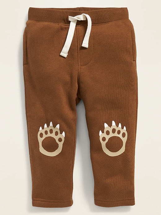 View large product image 1 of 1. Functional Drawstring Critter-Graphic Pants for Toddler