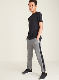 View large product image 3 of 3. Go-Dry French Terry Track Pants for Boys