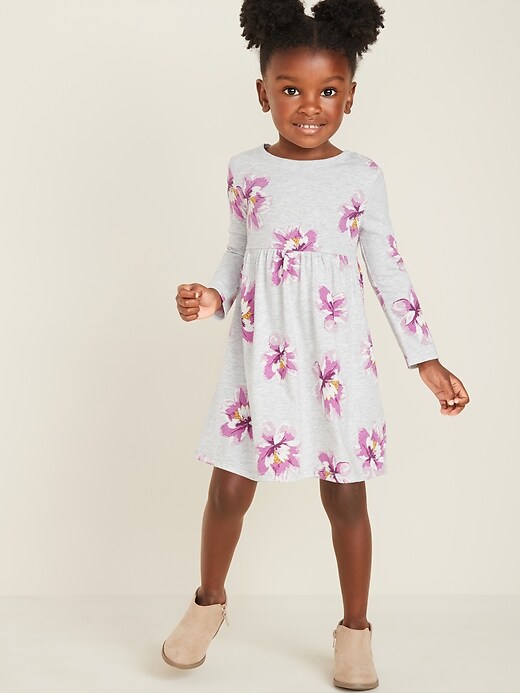View large product image 1 of 4. Fit & Flare Dress for Toddler Girls