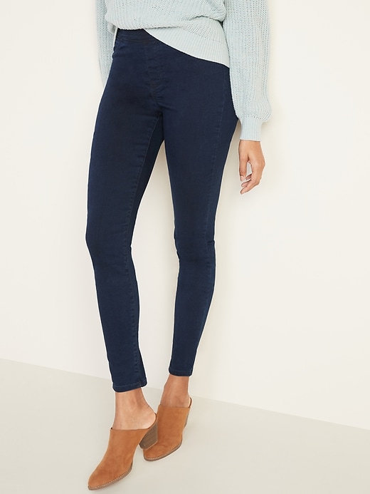 Image number 1 showing, Mid-Rise Rockstar Jeggings for Women