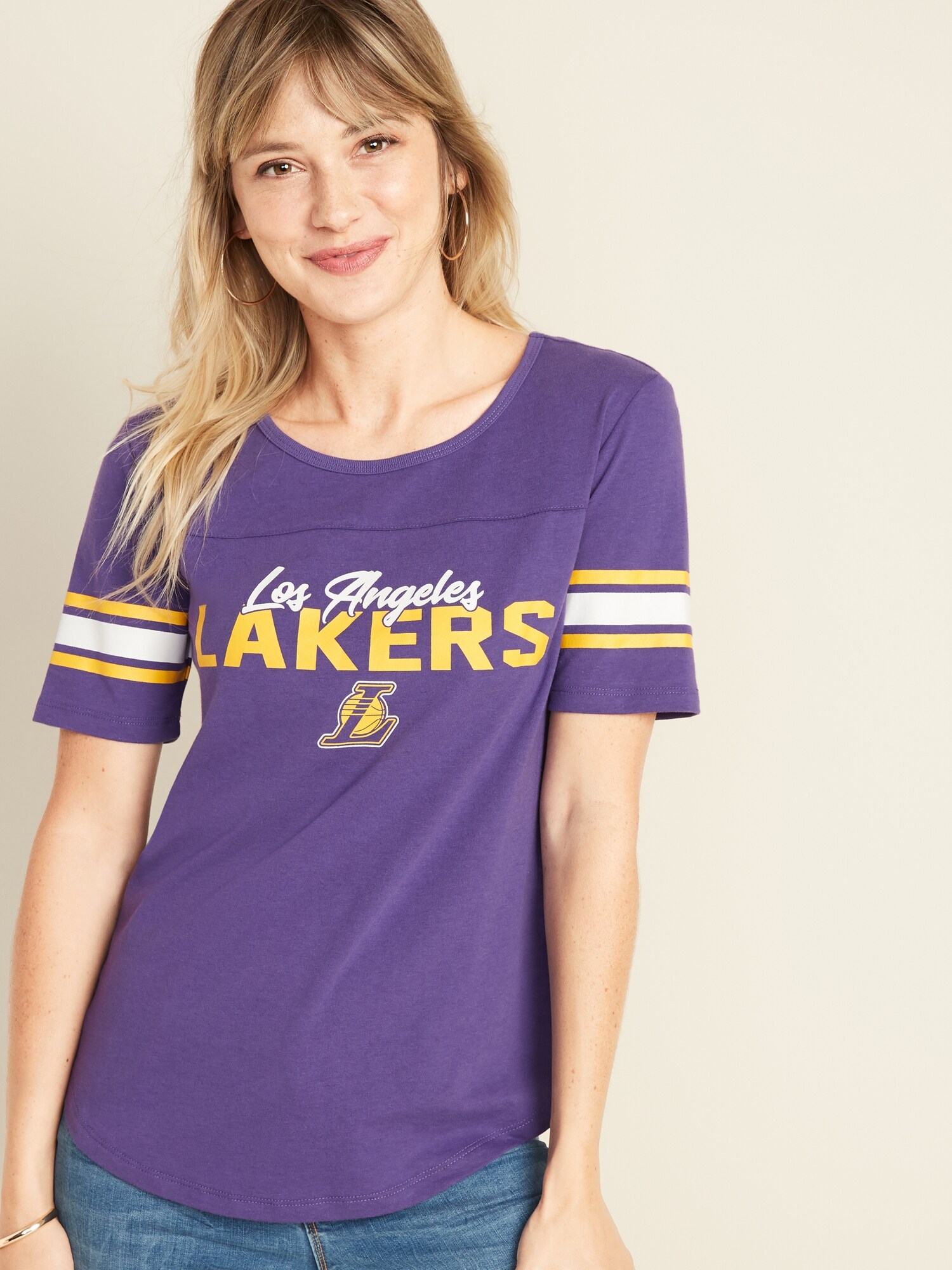 Oversized La Varsity Graphic T-shirt